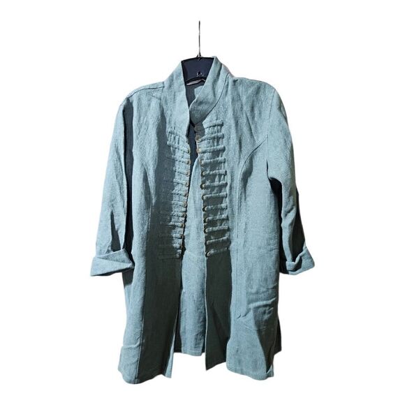 SOFT SURROUNDINGS Open Front Jacket Tunic - Size Medium - Picture 1 of 8